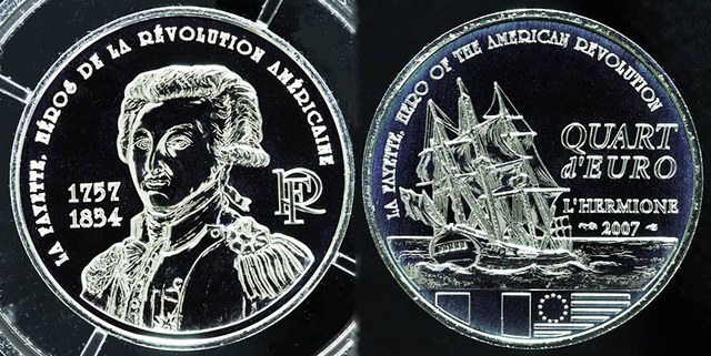 France - LaFayette 1/4 Euro - 2011