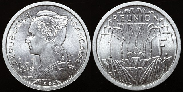 Reunion - 1 Franc 1964