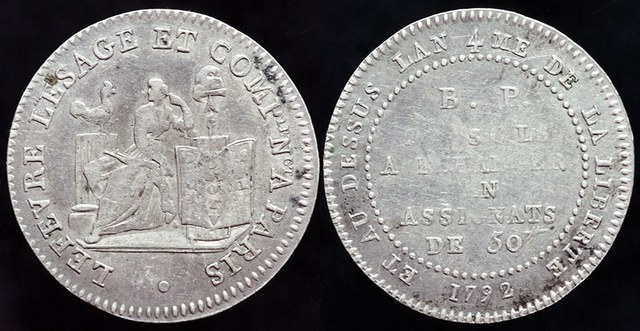 French Revolution - Lefevre 20 Sols