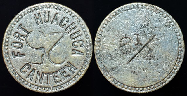 Ft. Huachuca AZ - Canteen 6 1/4 Token w/CS