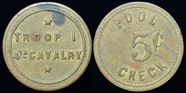 Ft. Huachuca AZ -  TROOP I, 4th CAVALRY 5c