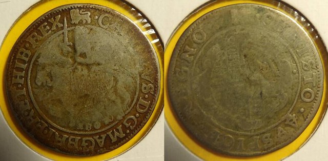 Great Britain c1642 2/6 EBOR