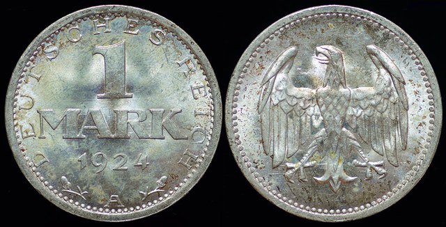 Germany - 1 Mark 1924A
