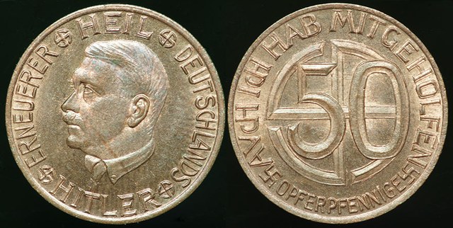 Hilter - 50 Opferpfennige Copper