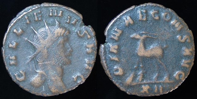 Gallienus - Antelope
