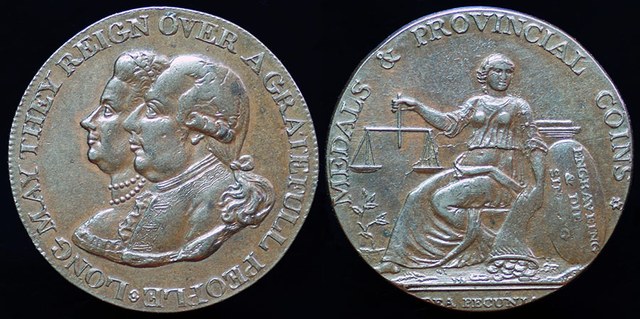 UK - George III & Queen Charlotte w/ Moneta
