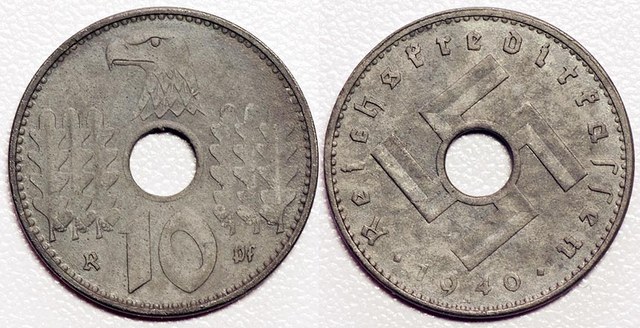 Nazi Army 10 Pfennig