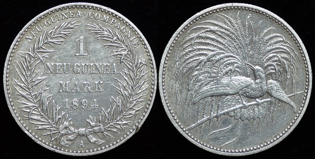 German New Guinea 1 Mark