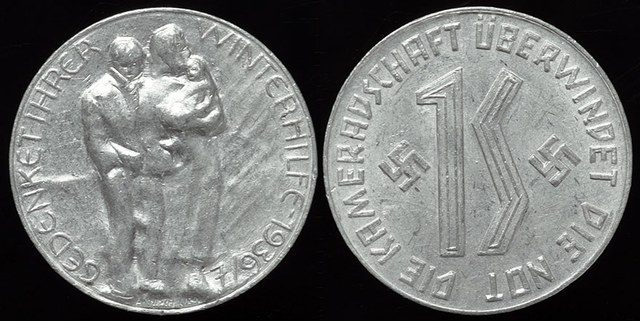 Nazi Donation Schilling - Austria