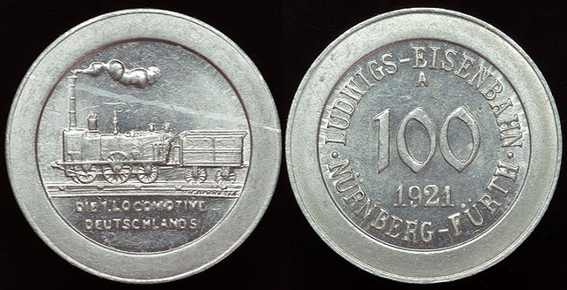 Nurnberg - 1st Steam Railroad