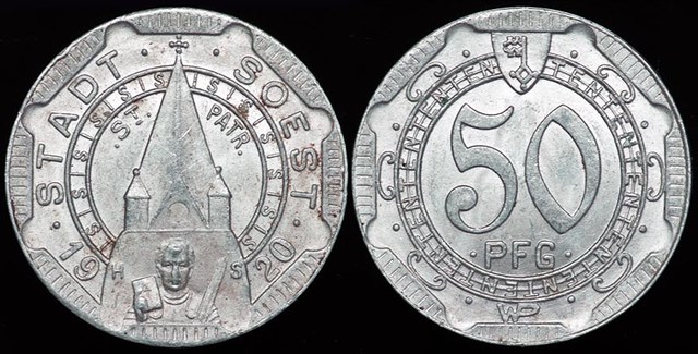 Germany - Soest 50 Pfg. 1920