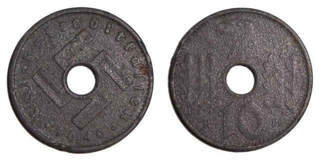 GERMANY (THIRD REICH)~10 Reichspfennig ~Military~ 1940 G