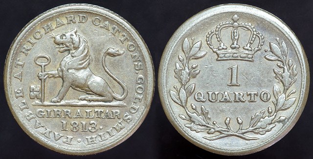 Gibraltar - R. Cattons - Goldsmith 1813