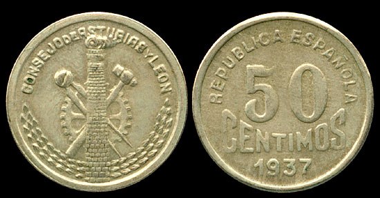 Spanish Civil War - Asturias & Leon, Gijon