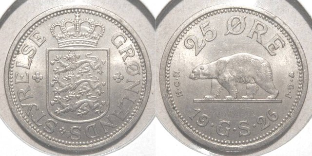 Greenland 1926 50 øre