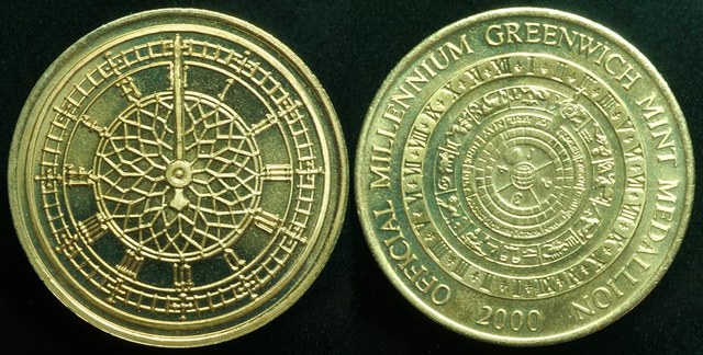 Greenwich Y2K Millennium Medal