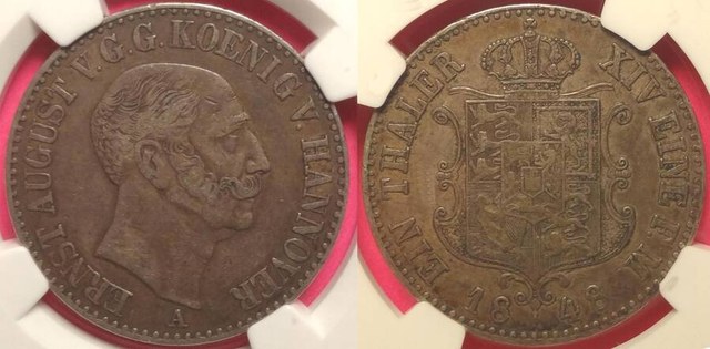 Hannover 1858 1 Thaler