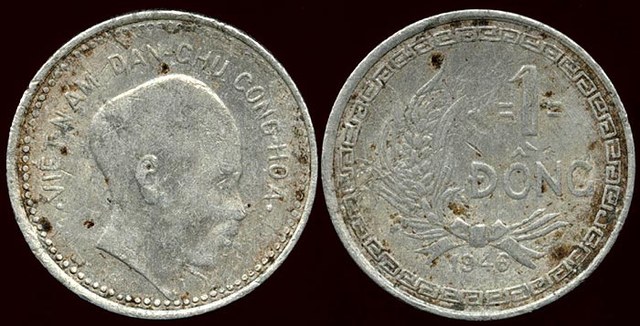 Vietnam 1 Dong 1946 - Ho Chi Minh