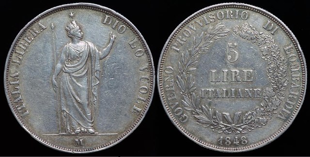 Italy - Lombardy 1848