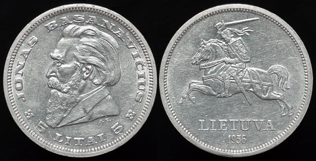 Lithuania 5 Latai - 1936