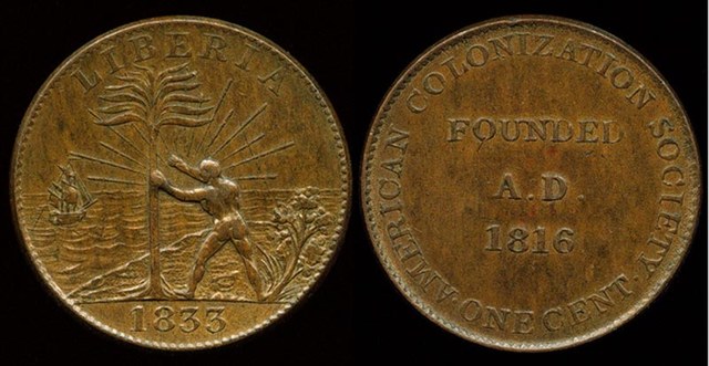 Liberia - AMERICAN COLONIZATION SOCIETY, ACS; CH-1