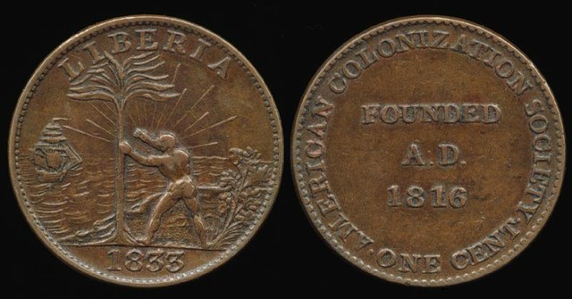 Liberia - AMERICAN COLONIZATION SOCIETY, ACS; CH-2