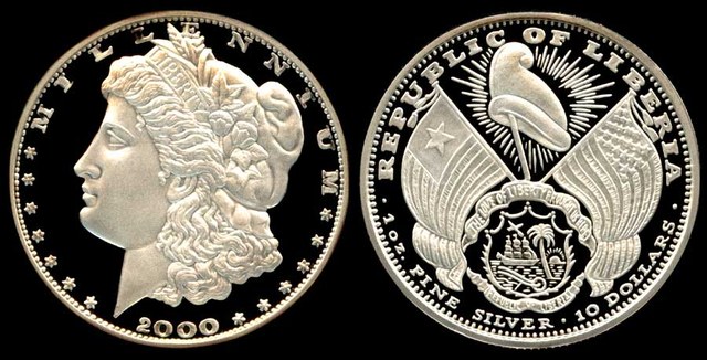 Liberia 'Morgan' Dollar