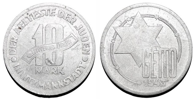 LITZMANNSTADT/LODZ GHETTO~10 Mark 1943