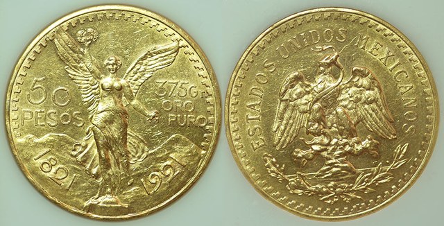 Mexico - 50 Pesos Centenario 1921