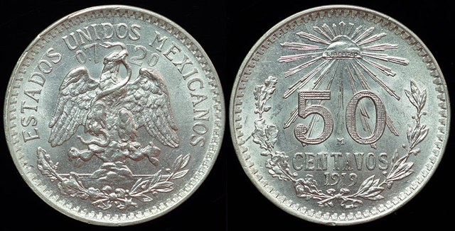 Mexico - 50 Centavos 1919