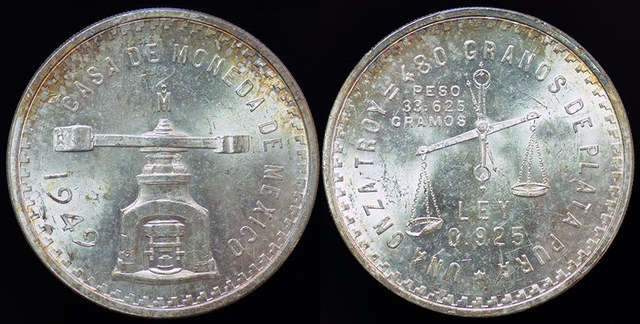 Mexico - Casa De Moneda Un Onza - Mint Press & Scales