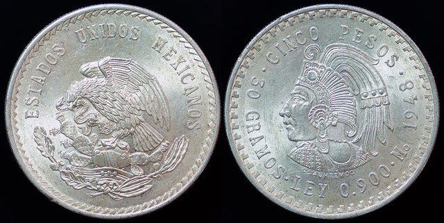 Mexico - 5 Pesos 1948