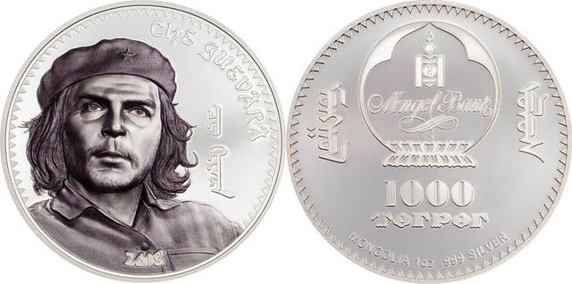 Mongolia - Che Guevara 1000 Togrog 2018