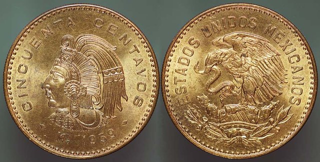 Mexico 50 C. 1959