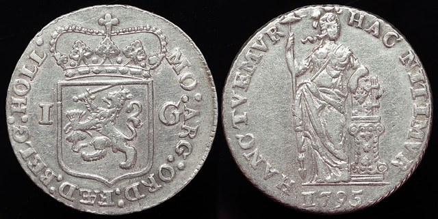 Netherlands - Batavian Republic 1G 1795
