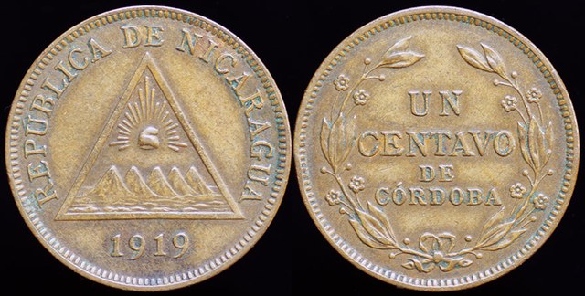 Nicaragua - Cent 1919