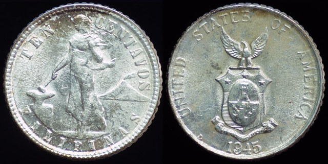 Philippines - 10 Cent 1945 D