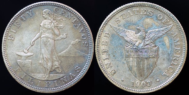 Philippines - 50 Centavos 1903