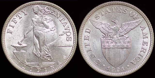 Philippines - 50 Centavos 1921