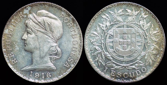 Portugal - 1 Escudo 1916