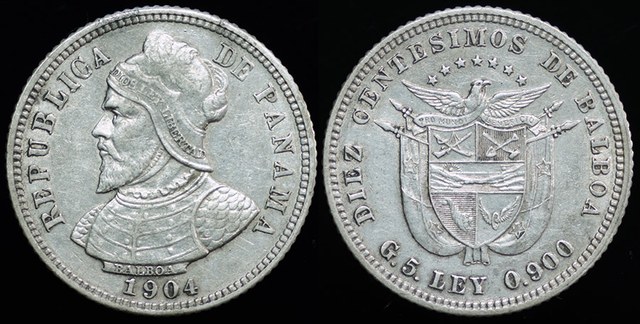 Panama - 10 Centimos 1904