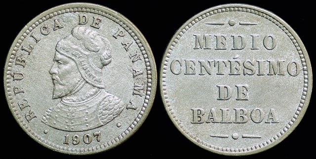 Panama - 1/2 Centesimo 1907