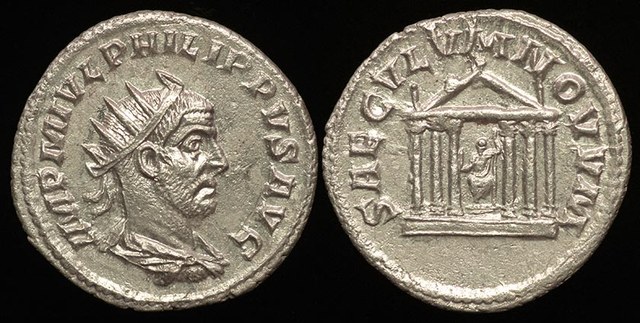 Philip I - Roma Aeterna Temple