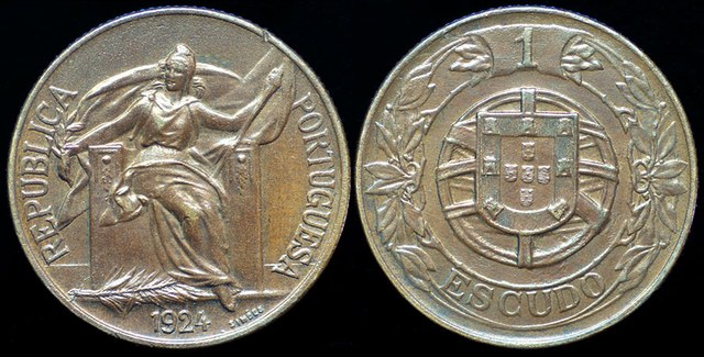Portugal - 1 Escudo 1924