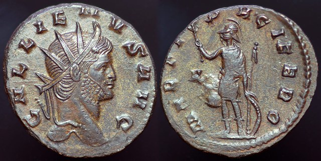 Gallienus - Mars, MARTI PACIFERO