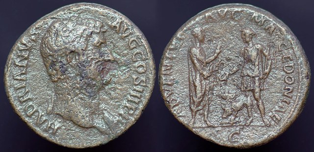 Rome - Hadrian & Adventi Macedonia, As