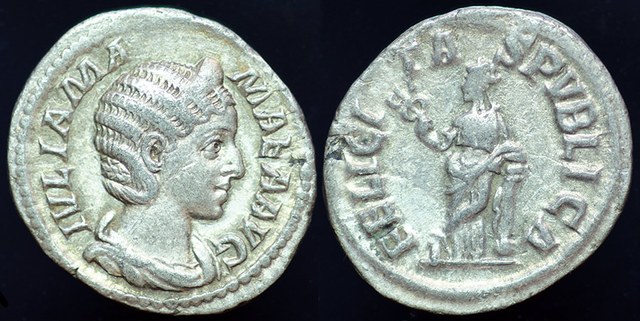 Rome - Julia Mamaea & Felicitas Denarius