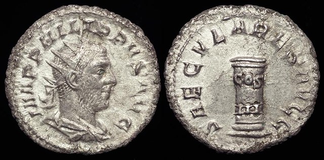 Philip I - Millennium Cippus