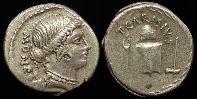 Titus Carisius - Moneta