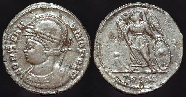 Rome - Constantine I - Constaninopolis